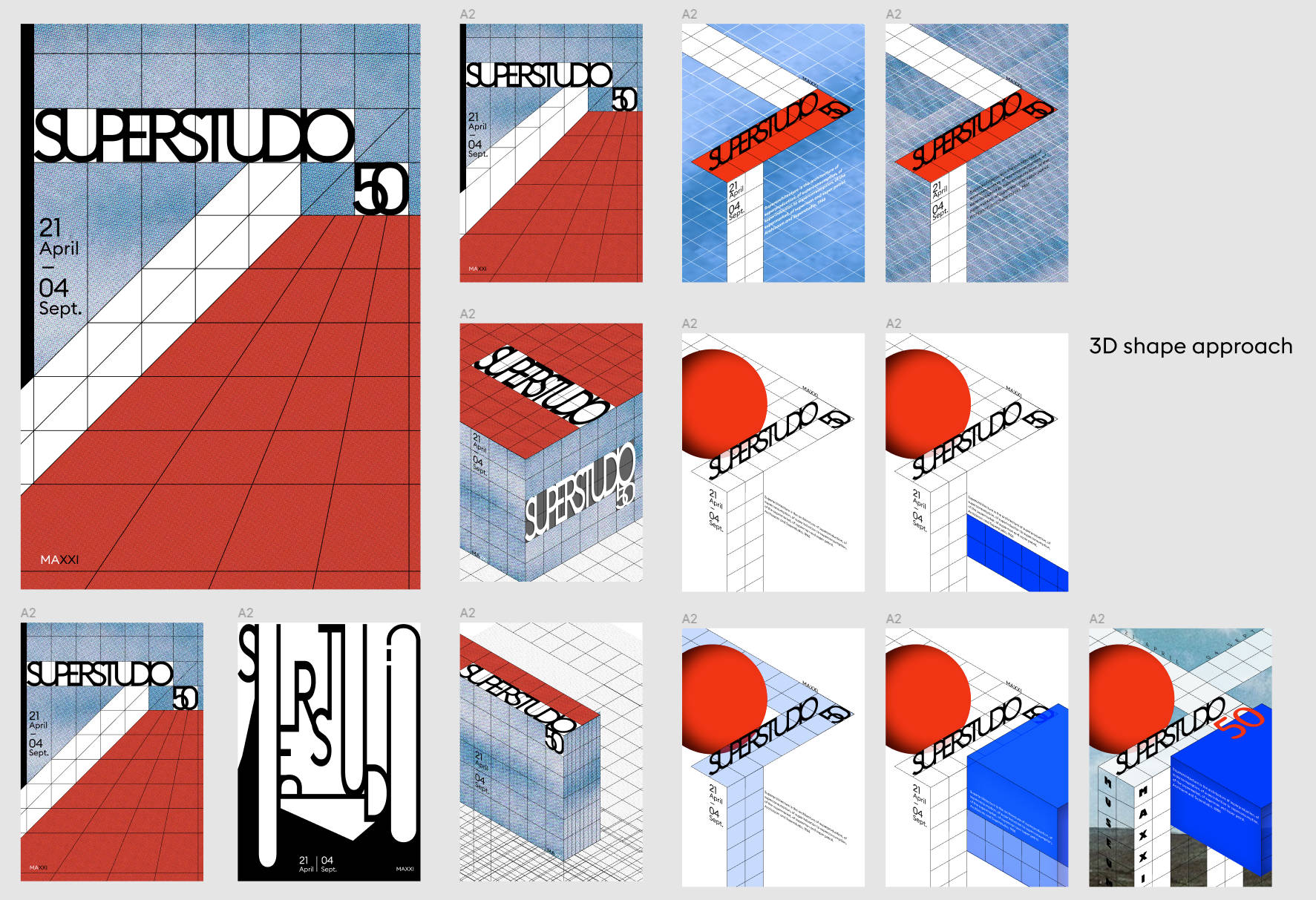  Poster iterations