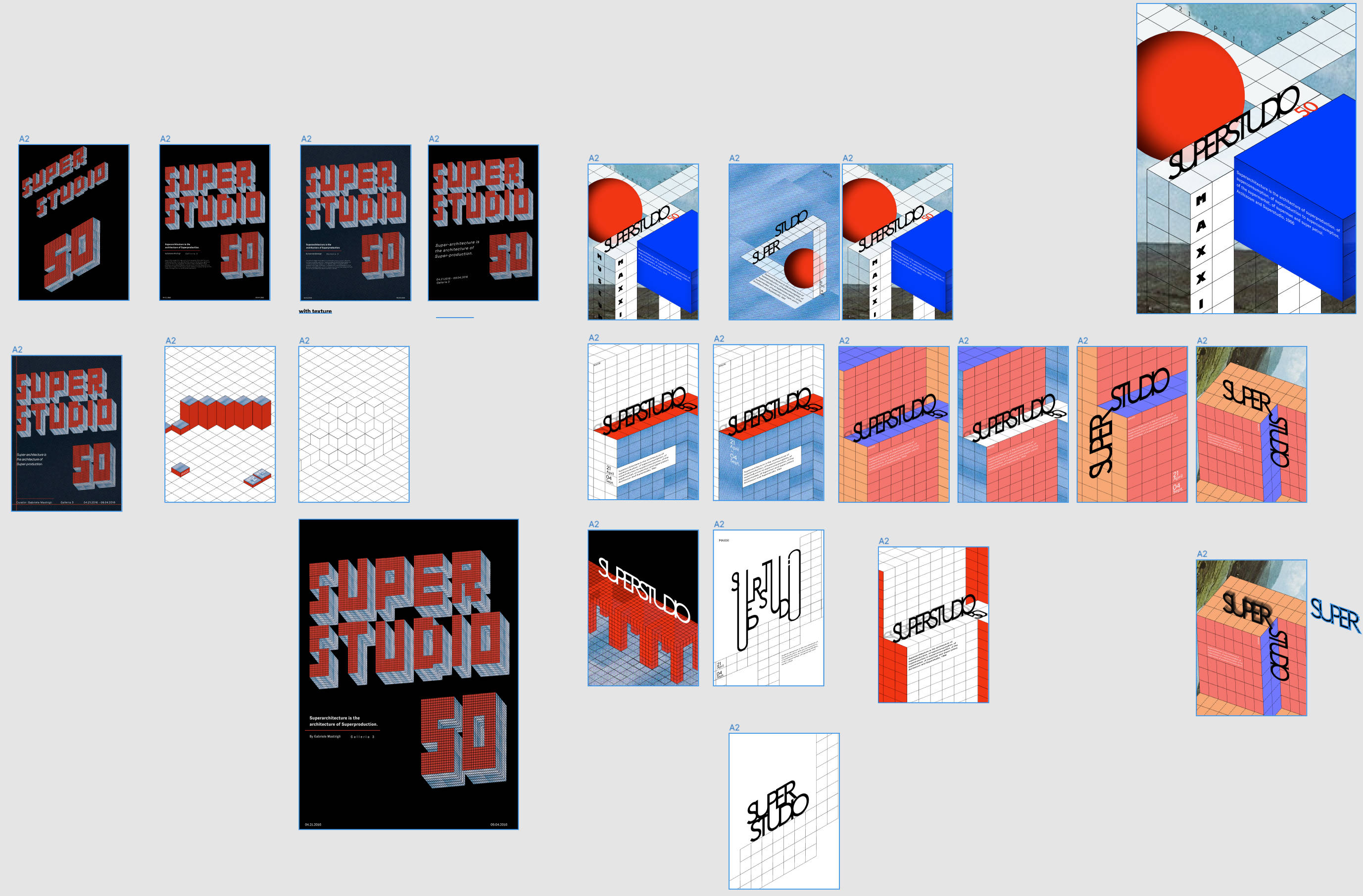 Poster iterations