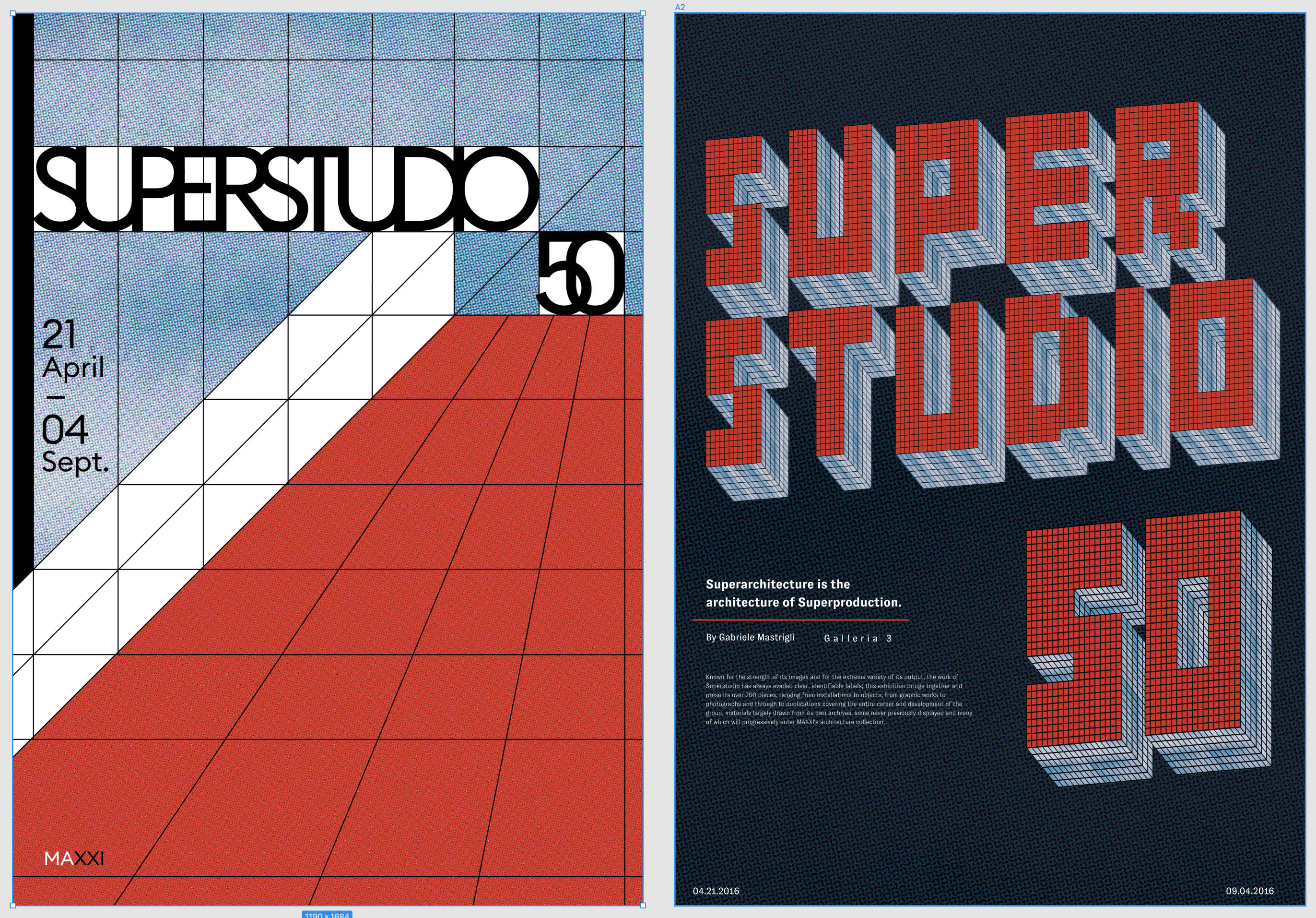 Poster iterations
